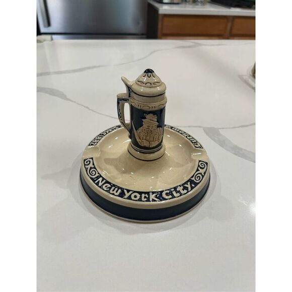 Collectable rare vintage Luchow German stein ashtray - Picture 1 of 3